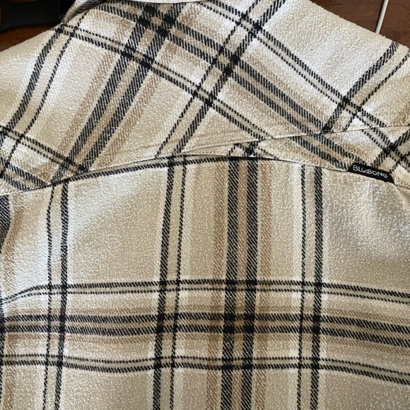 Boys Sherpa lined plaid jacket Billabong - Picture 2 of 5